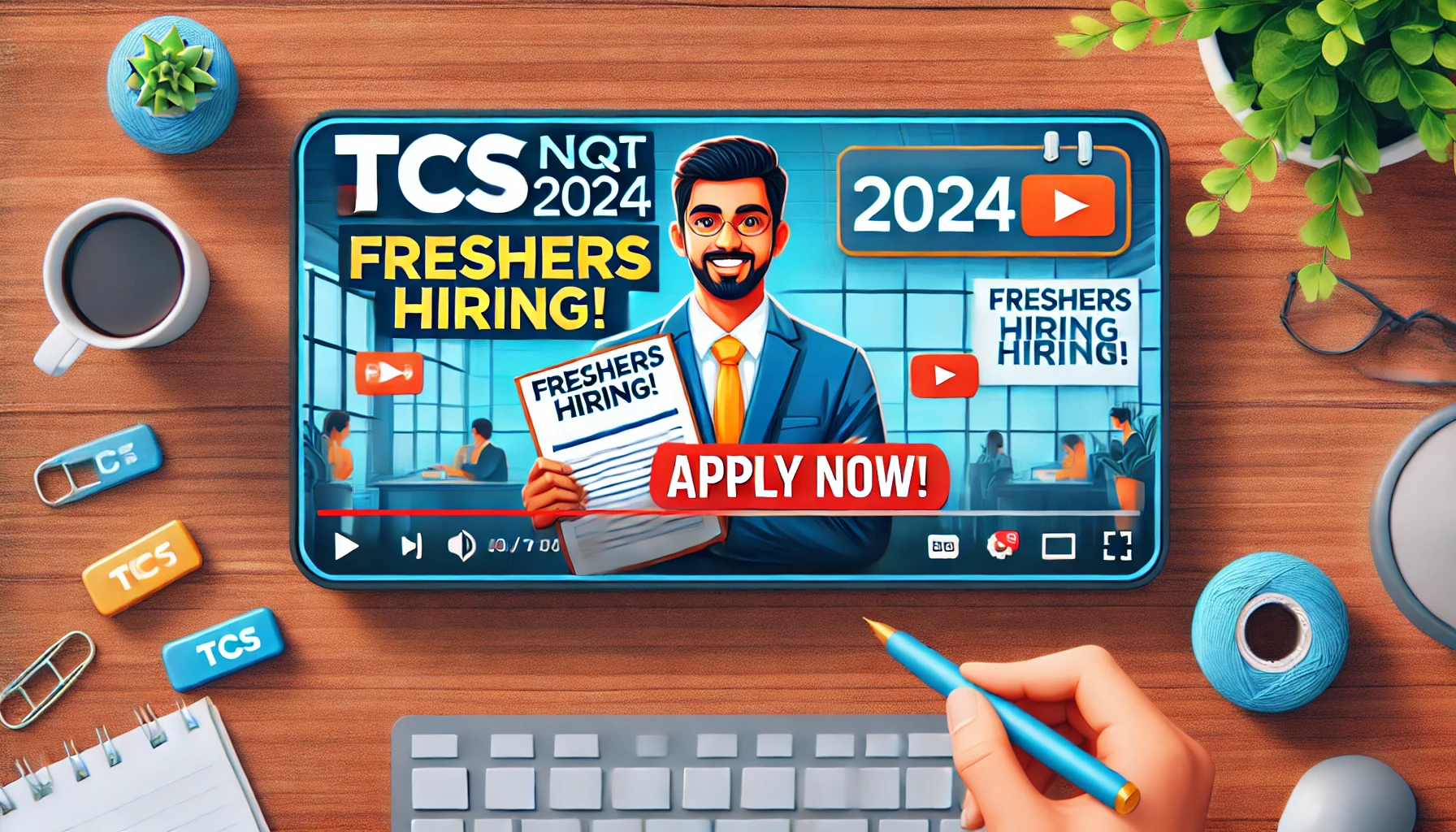 TCS NQT 2024 Freshers Hiring: Top MNC Jobs, High Salary JObs